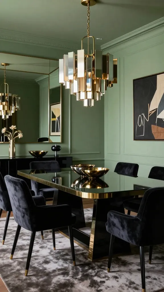 13 Sage Green Dining Room Ideas You’ll Love 11 Item 11