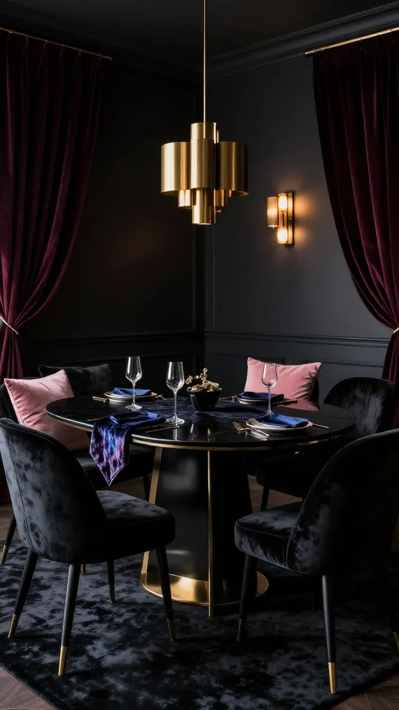 9 Black Dining Room Table Ideas That Wow 9 Item 9