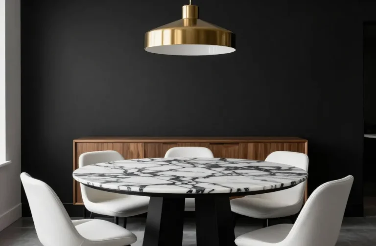 10 Black and White Dining Room Ideas You’ll Love 11 10 Black and White Dining Room Ideas You’Ll Love
