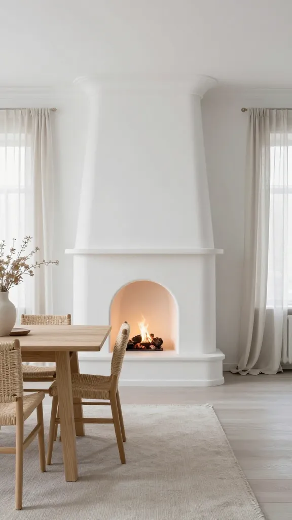 9 Dining Room with Fireplace Ideas: Chic Firelight Finds 3 Item 3