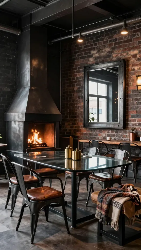 9 Dining Room with Fireplace Ideas: Chic Firelight Finds 4 Item 4