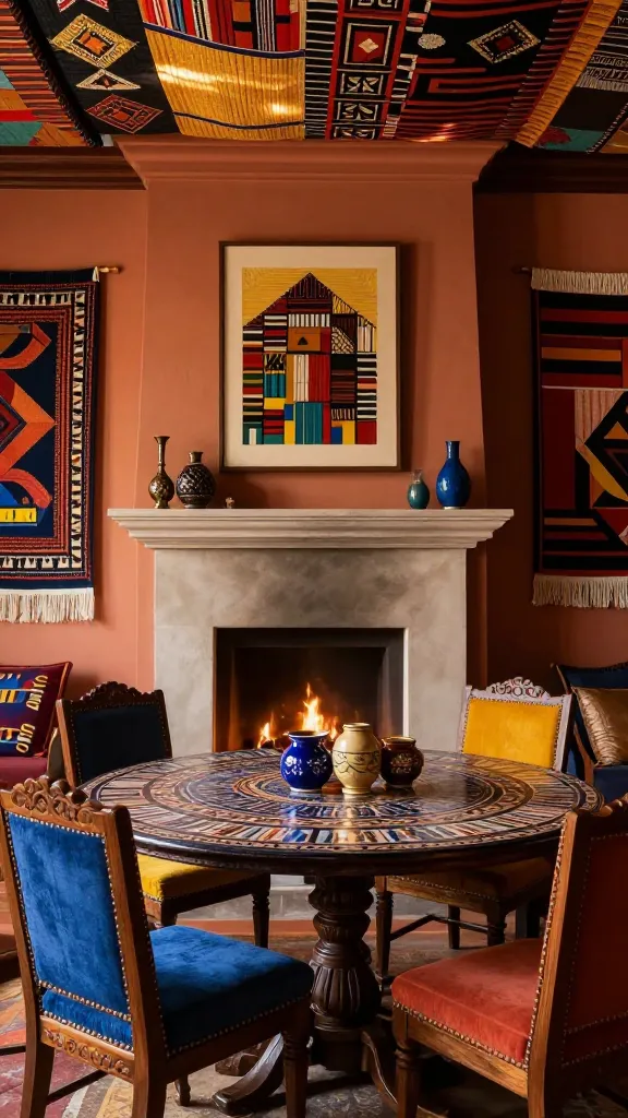 9 Dining Room with Fireplace Ideas: Chic Firelight Finds 6 Item 6