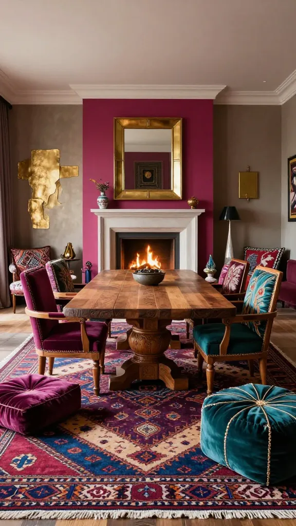 9 Dining Room with Fireplace Ideas: Chic Firelight Finds 9 Item 9