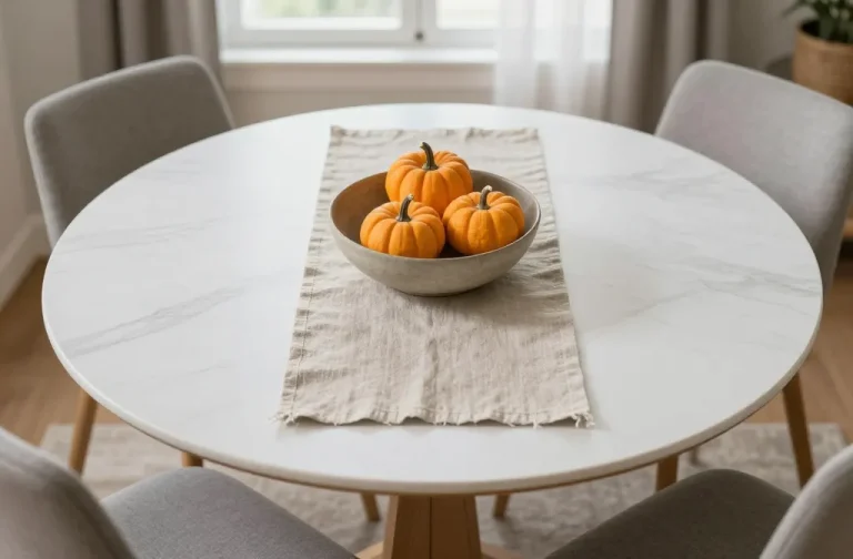 15 Fall Tablescape Ideas for Small Dining Tables in Apartments 14 15 Fall Tablescape Ideas for Small Dining Tables in Apartments